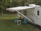 pic of extended RV awning