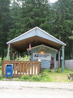 picture of old tiny Post Office