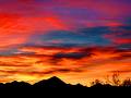 picture of a Quartzsite sunset