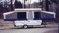pic of open tent trailer