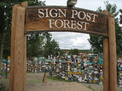picture of Sign Post Forest