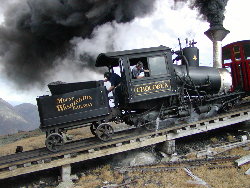 pic of a cog train