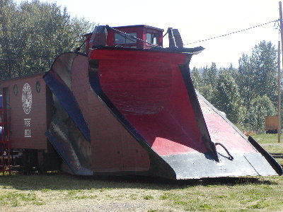 picture of old snowplow