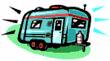 graphic of travel trailer